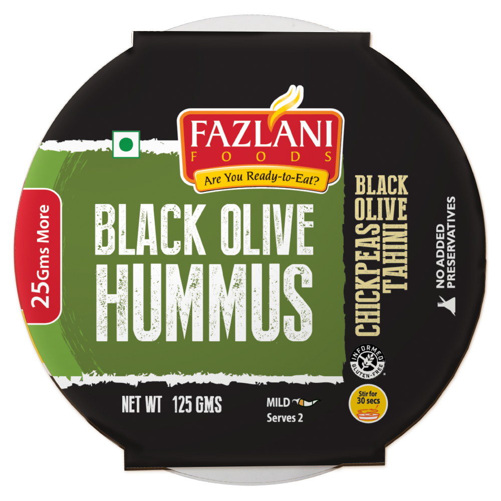 Black Olives Hummus Fazlani Foods